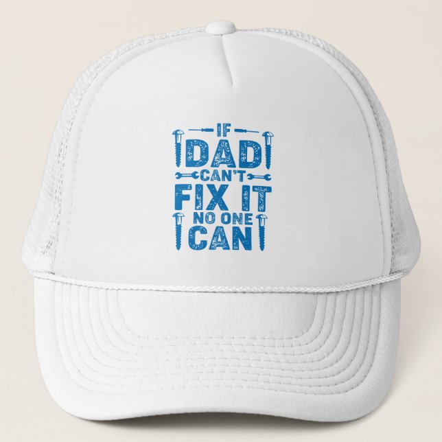 Casquette Si papa ne peut pas le réparer Anniversaire ou Cas (Devant)
