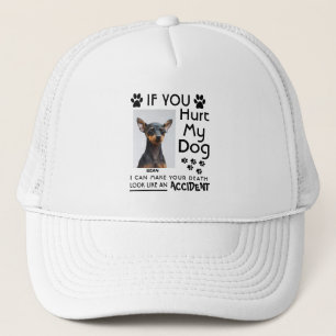Casquette Si Vous Blessez Mon Chien, Je Peux Faire Vos Pâtes