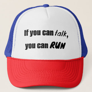 Casquette Si vous pouvez parler, vous pouvez courir casquett