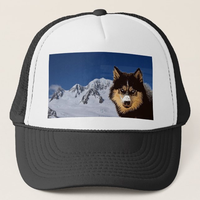 Casquette sibérien Husky (Devant)