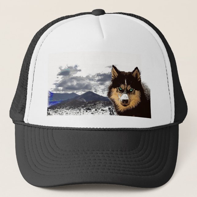Casquette sibérien Husky (Devant)