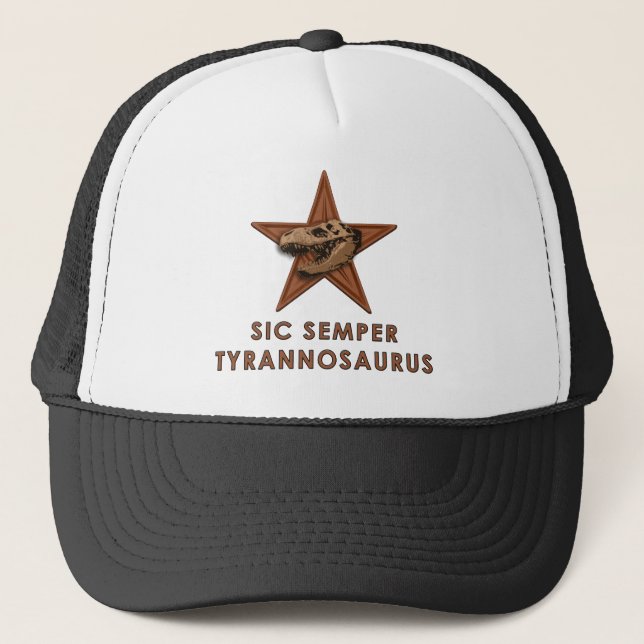 CASQUETTE SIC SEMPER TYRANNOSAURUS (Devant)