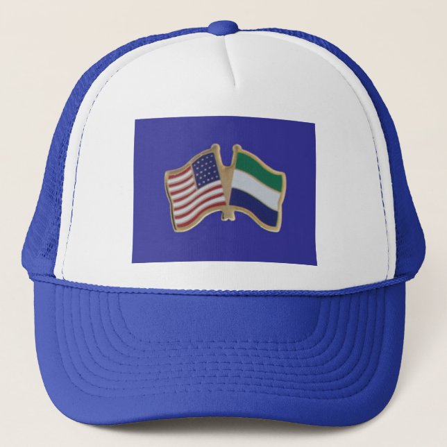 Casquette Sierra Leone/Amérique (Devant)