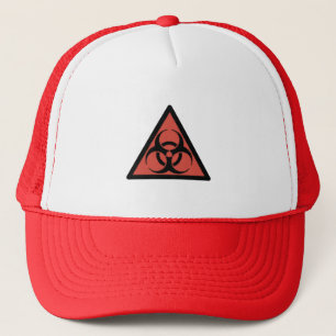 Casquette Signal biologique rouge