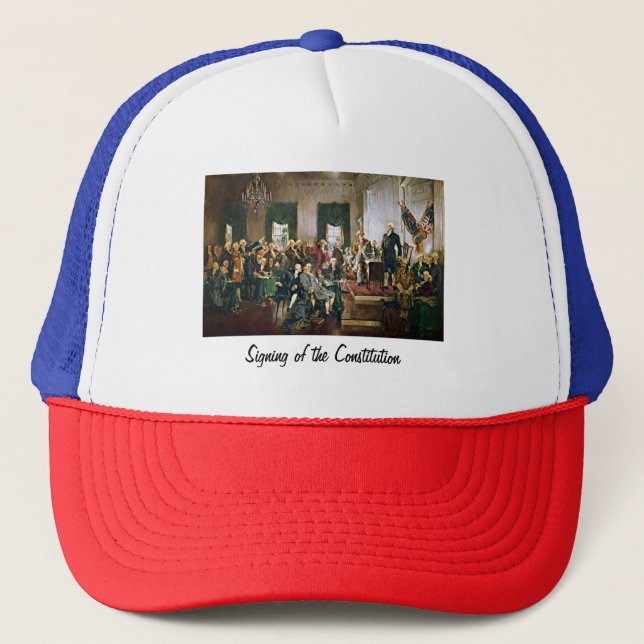 Casquette Signature de la Constitution (Devant)