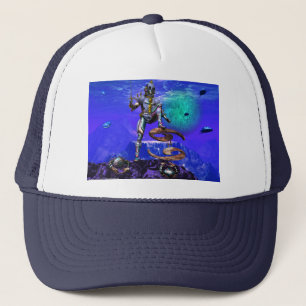 Casquette SIGNE D'ANNIVERSAIRE DU Zodiac SOUS-MER SURRÉAL / 