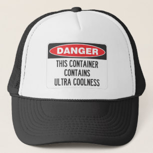 Casquette signe de danger
