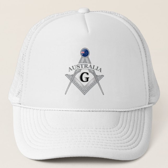 Casquette signe de la franc-maçonnerie australienne (Devant)