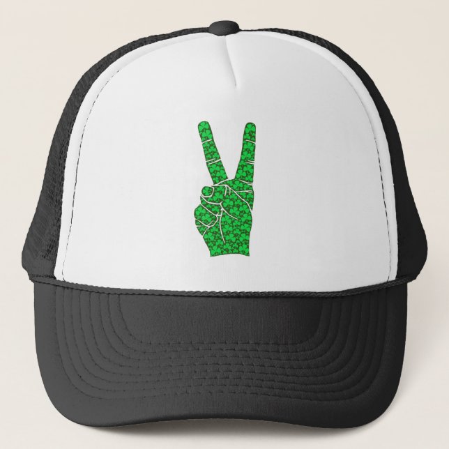 Casquette Signe de paix frais (Devant)