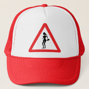 Casquette Signe de prostituée de précaution (prostituée