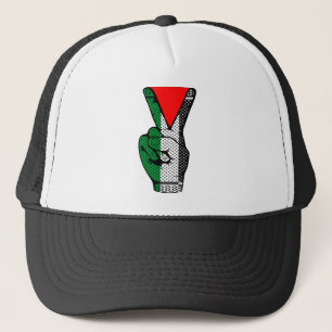 Casquette Signe de victoire à la main Résistance Symbole du