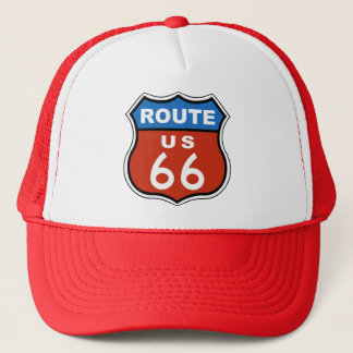 Casquette Signe des USA 66 d'itinéraire