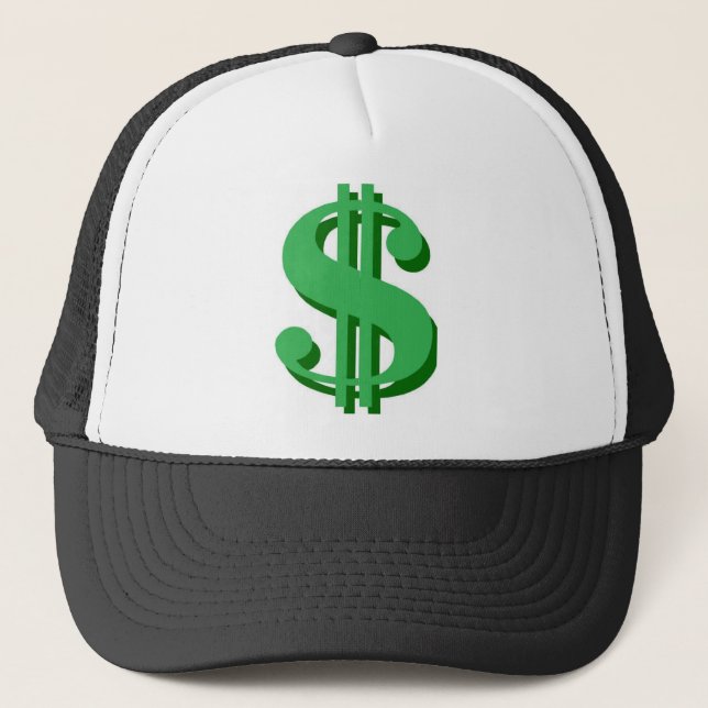 Casquette $ signe-dollar (Devant)