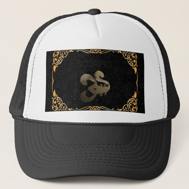 Casquette Signe d'or de Scorpion (Devant)