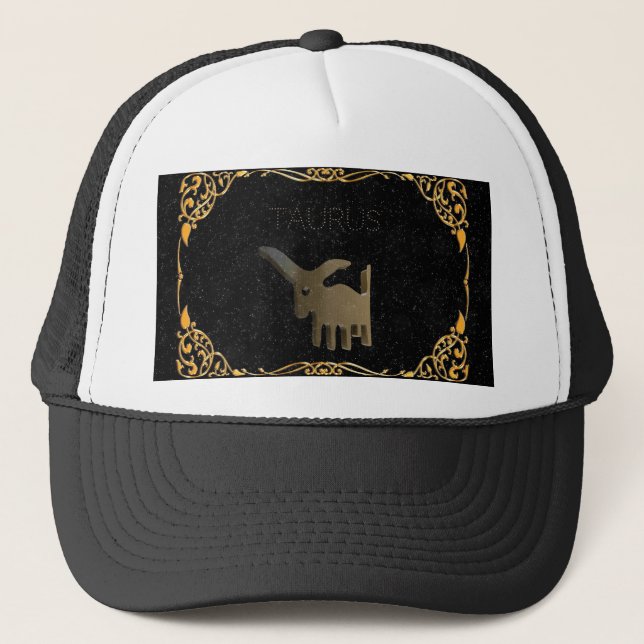 Casquette Signe d'or de Taureau (Devant)