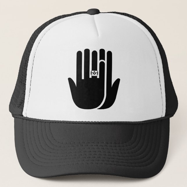 Casquette Signe du maçon (Devant)