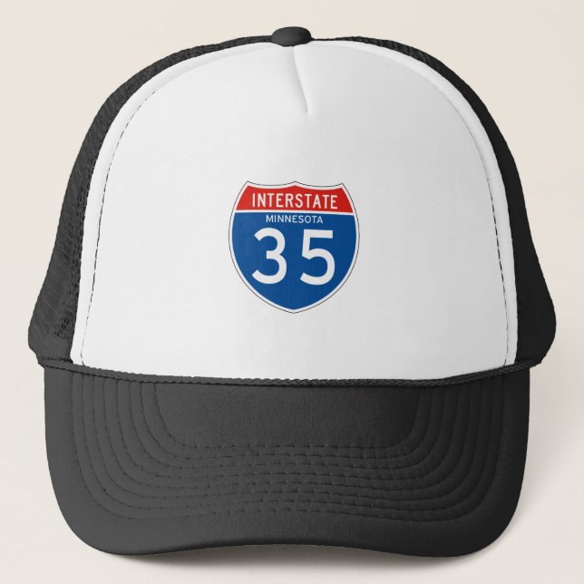 Casquette Signe d'un état à un autre 35 - le Minnesota (Devant)
