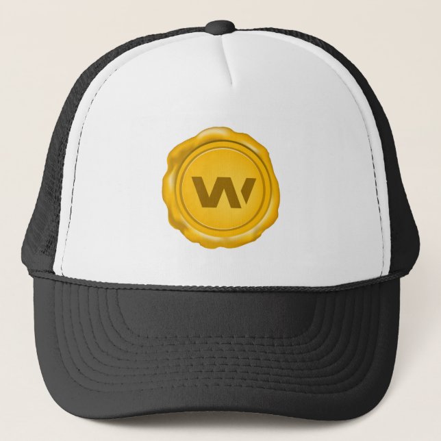 Casquette Signe frais de pièce de monnaie de Cryptocurrency (Devant)