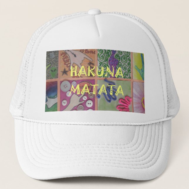 Casquette Signe Hakuna Matata - Impression (Devant)