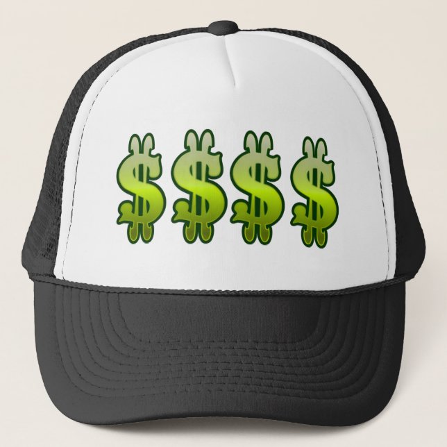 CASQUETTE SIGNES DOLLARS (Devant)
