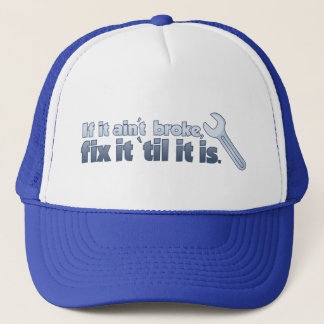 Casquette S'il n'est pas le cassait, fixe 'jusqu'à ce qu'il