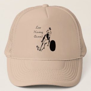 Casquette Silhouette Cowgirl Barrel Racing