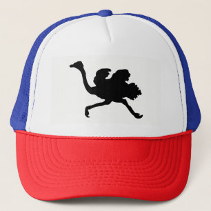 Casquette Silhouette d'autruche