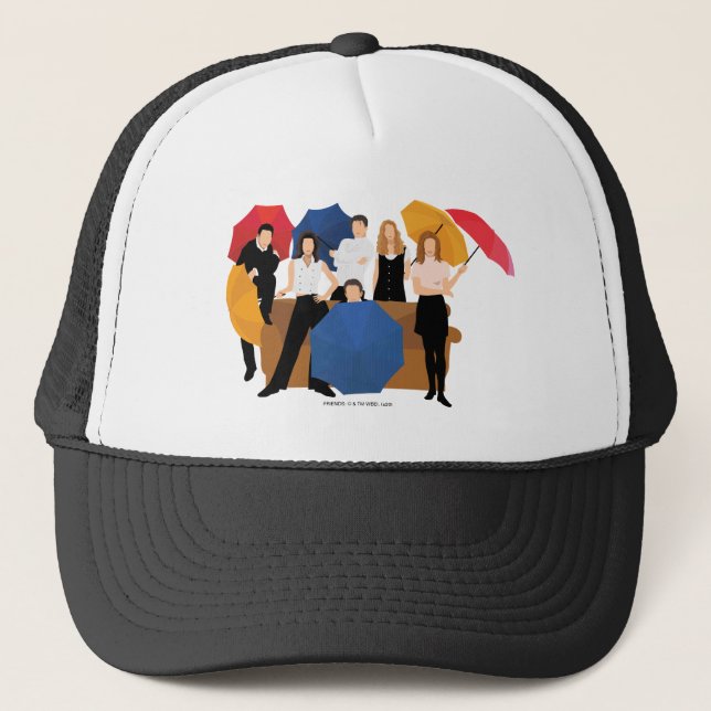 Casquette Silhouette de caractères FRIENDS™ (Devant)