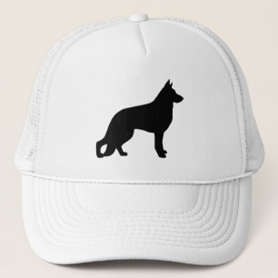 Casquette Silhouette de chien berger allemand