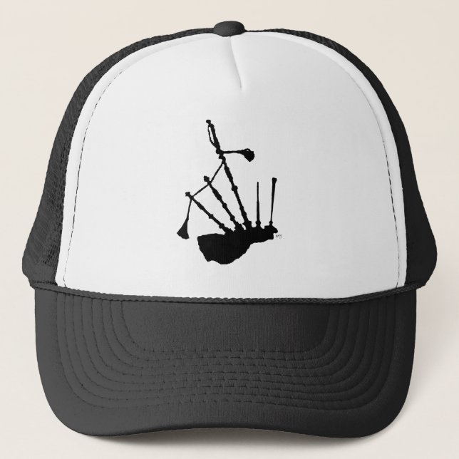 Casquette Silhouette de cornemuse (Devant)