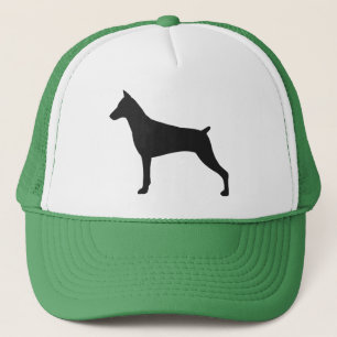 Casquette Silhouette de Dobermann