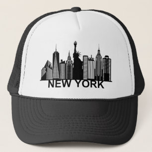 Casquette silhouette de la ville de New York