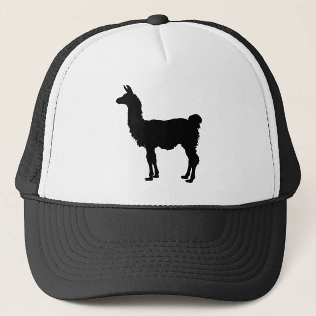 Casquette Silhouette de lama (Devant)