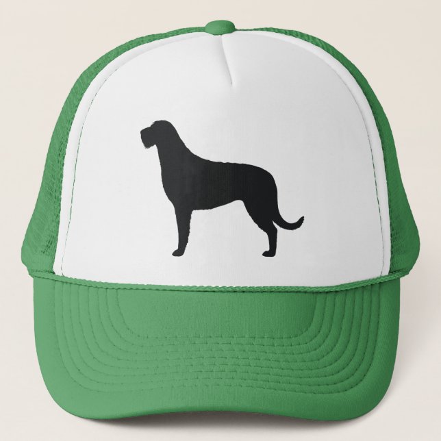 Casquette Silhouette de lévrier irlandais (Devant)
