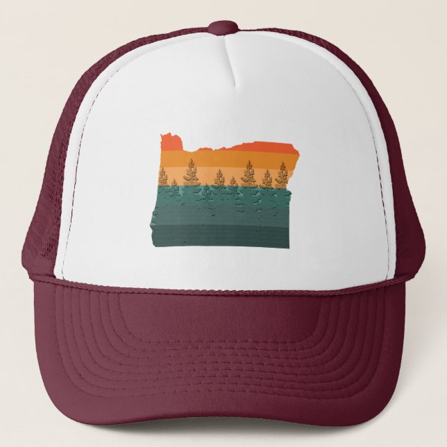 Casquette Silhouette de l'Oregon (Devant)