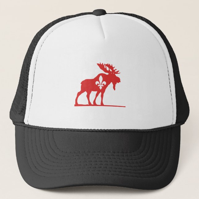 Casquette Silhouette de l'orignal - Choisir la couleur arriè (Devant)