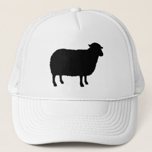 Casquette Silhouette de mouton noir