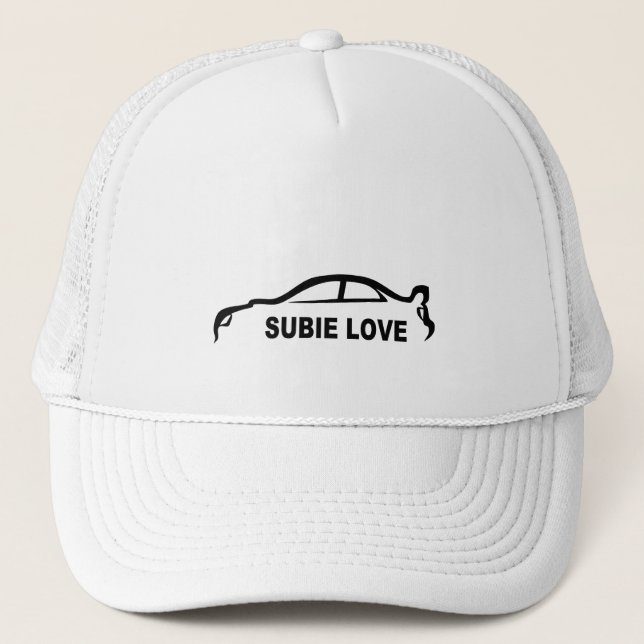 Casquette Silhouette de noir d'amour de Subie (Devant)