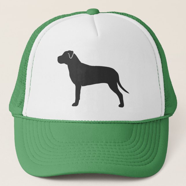 Casquette Silhouette de Pit Bull (Devant)