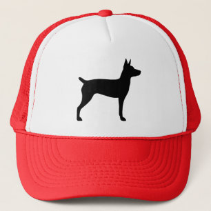 Casquette Silhouette de Rat terrier