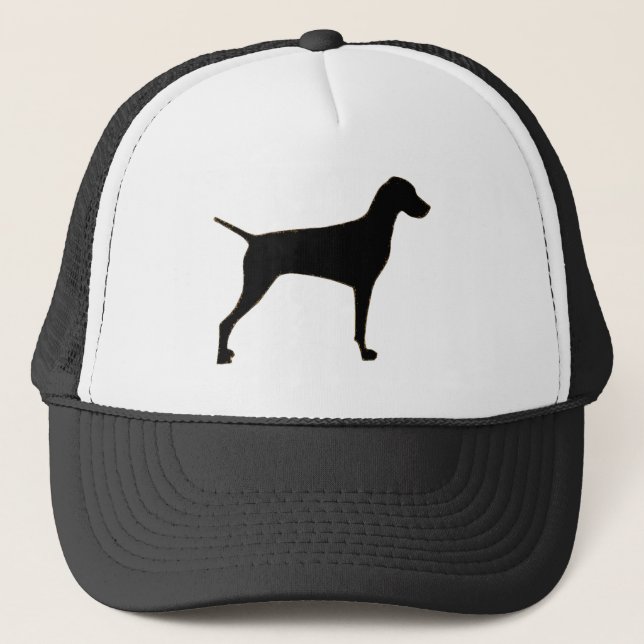 Casquette Silhouette de Vizsla (Devant)