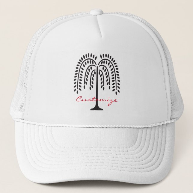 Casquette Silhouette de Willow en pleurs Thunder_Cove (Devant)
