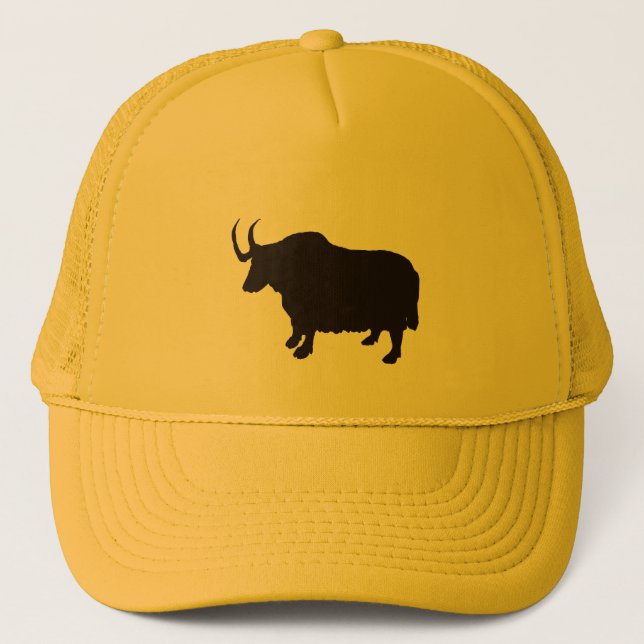 Casquette Silhouette de yack  (Devant)