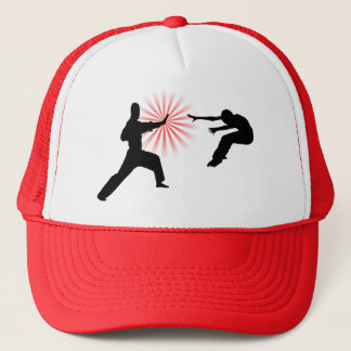 Casquette Silhouette d'énergie d'arts martiaux