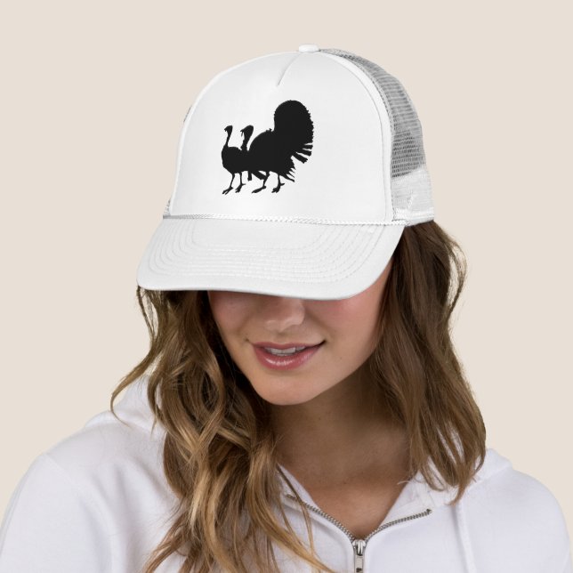 Casquette Silhouette des Dindons (En situation)