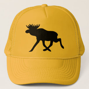 Casquette Silhouette d'orignaux