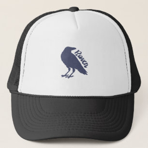 Casquette Silhouette du corbeau - Choisir la couleur arrière