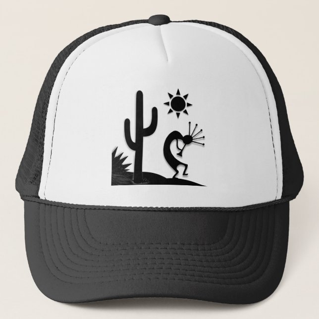 Casquette Silhouette Kokopelli (Devant)