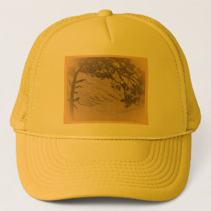 Casquette Silhouette Vintage de Pine, lever du soleil