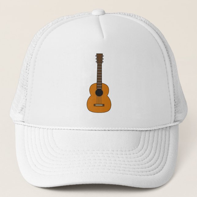 Casquette Simple Acoustic Guitar Cartoon (Devant)